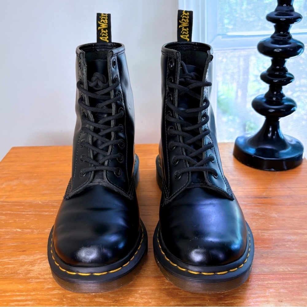 Dr. Martens 1460 Narrow Smooth Leather Women’s Boots - Picture 6 of 16